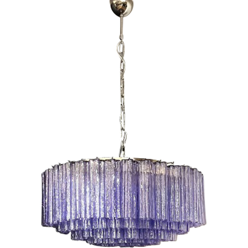 Vintage Italian chandelier in Murano glass