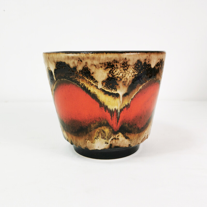 Vaso in ceramica d'epoca, Germania 1960