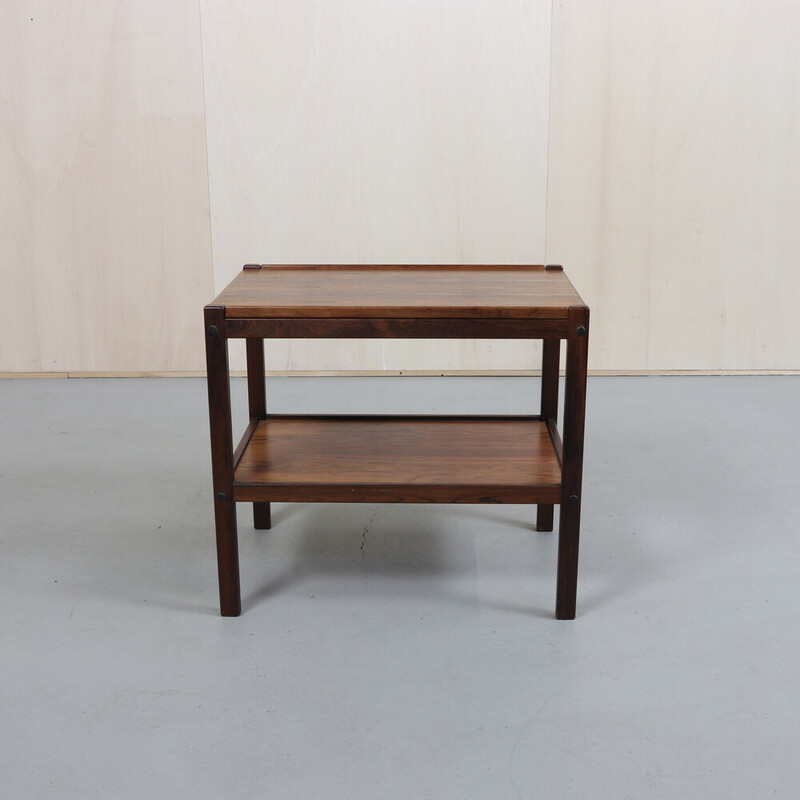 Table d'appoint vintage en bois de rose par Artie Sweden, 1970