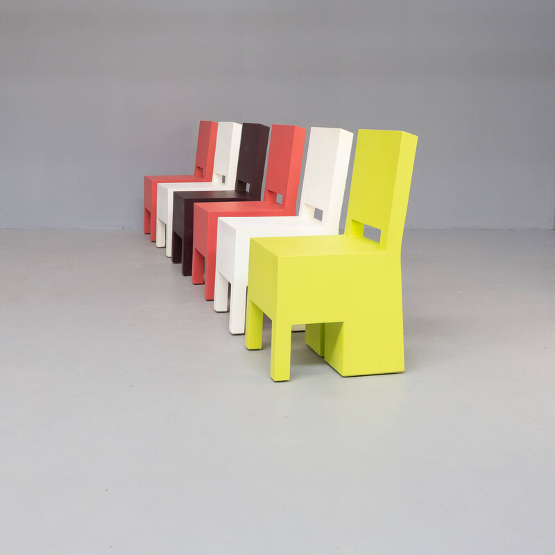 Set di 6 sedie vintage I'Mperfect di Leonie Jansen per Jspr