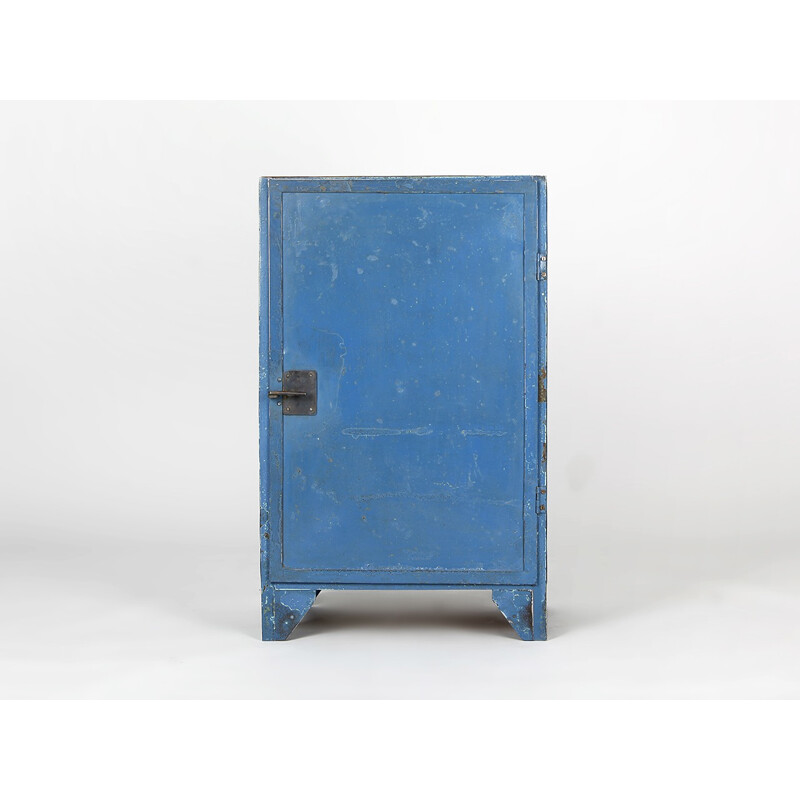 Petite armoire-coffre industrielle - 1950