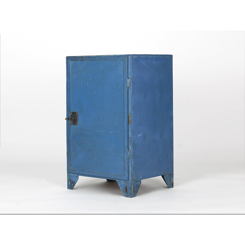 Petite armoire-coffre industrielle - 1950