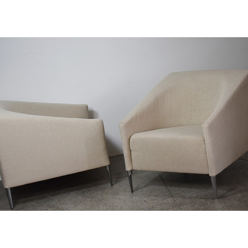 Pair of vintage armchairs model Seven by Michiel van der Kley for Artifort, Netherlands 2000s