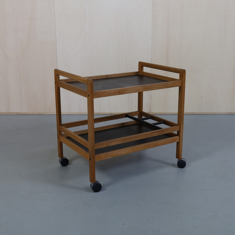 Vintage serving trolley by Børge Mogensen for Fredericia, 1960s