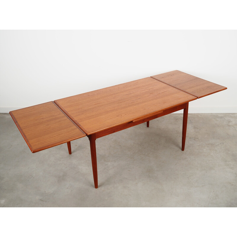 Vintage teakhouten tafel, Denemarken 1970