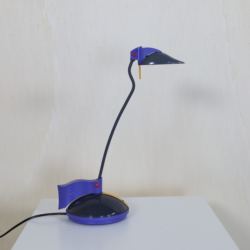 Vintage postmodern table lamp by Brilliant Leuchten