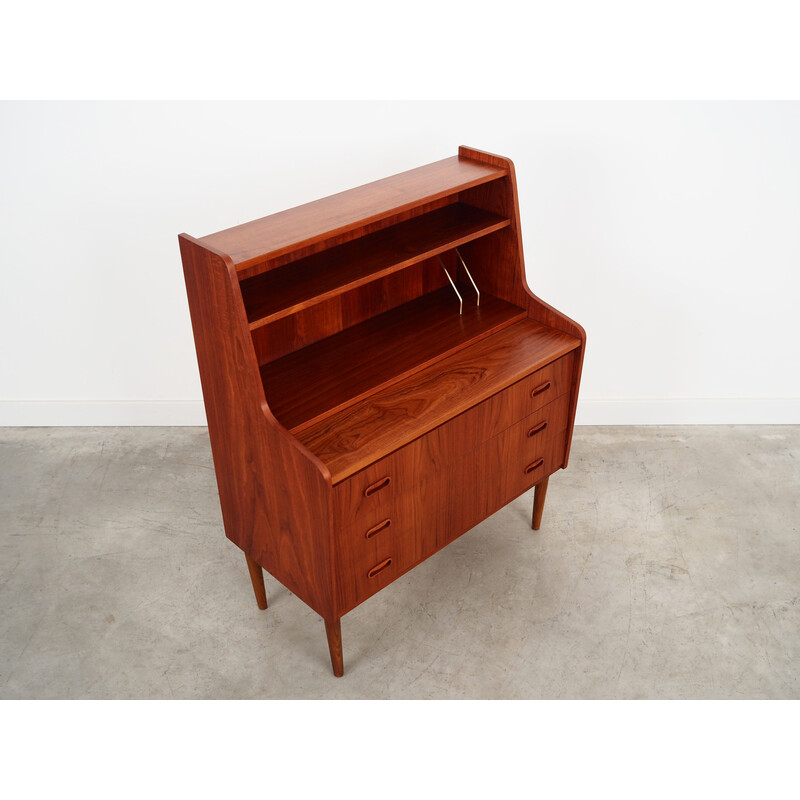 Vintage teak secretary, Denmark 1970s