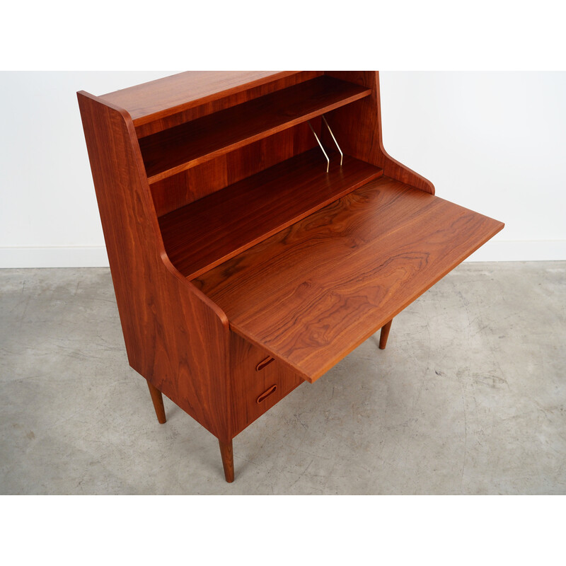 Vintage teak secretary, Denmark 1970s