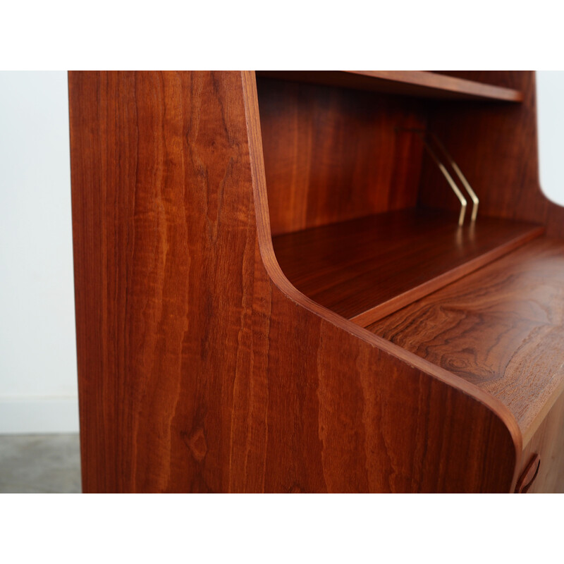 Vintage teak secretary, Denmark 1970s