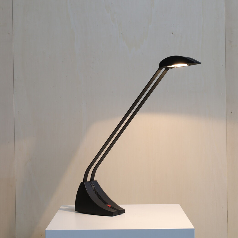 Lámpara de mesa vintage postmoderna, años 80