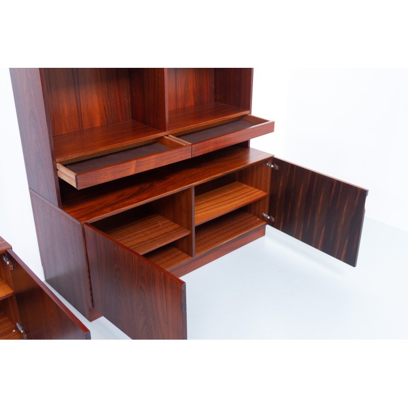 Vintage Danish rosewood bookcase, 1960s