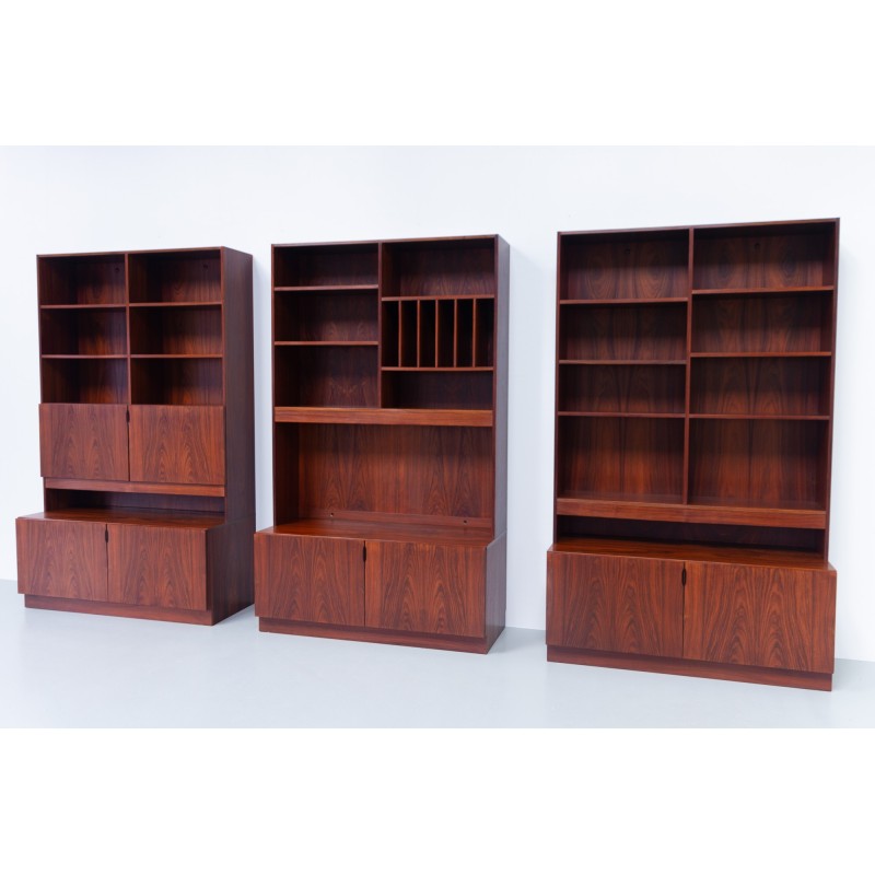 Vintage Danish rosewood bookcase, 1960s