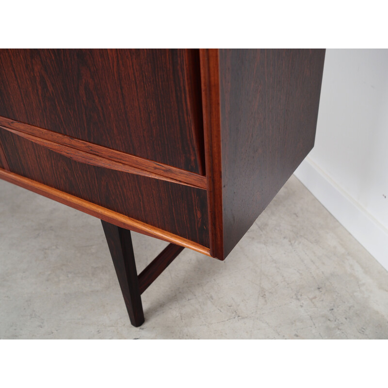 Vintage Deens palissander highboard van E.W. Bach, 1960