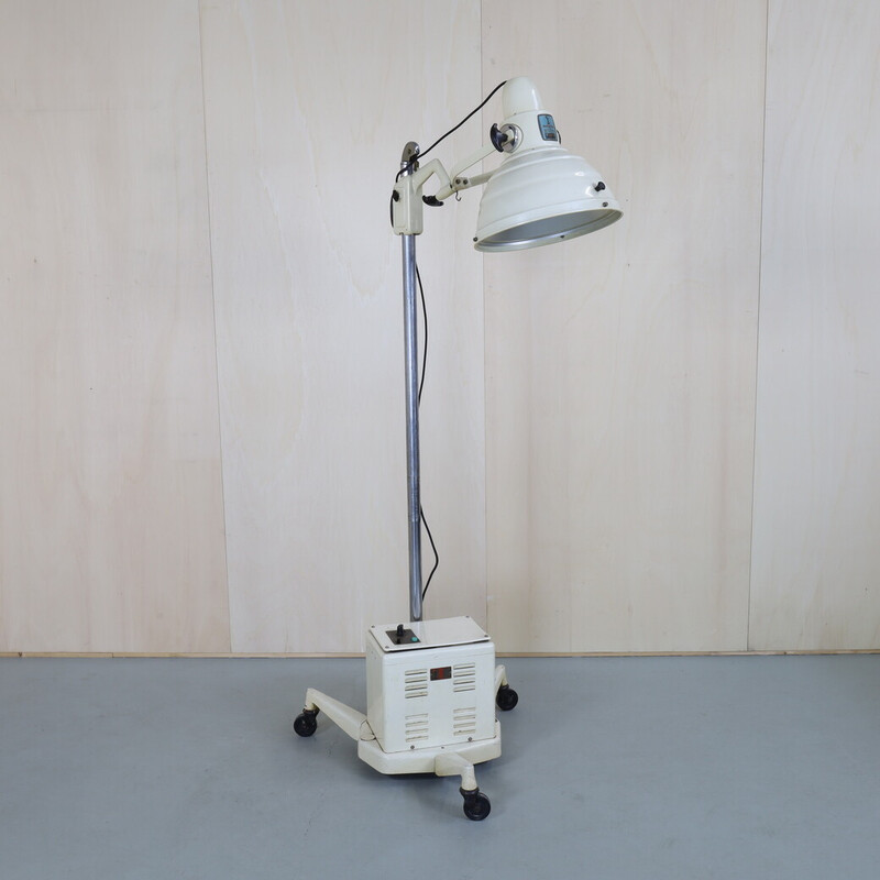 Vintage medical floor lamp "Alpine Sun" by Hanovia London, 1960s