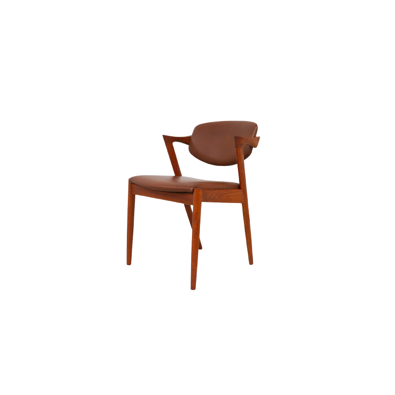 Vintage teak chair by Kai Kristiansen for Schou Andersen, Denmark 1960