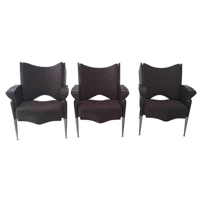 Set of three Maletak lounge chairs by Bořek Šípek - 1990s