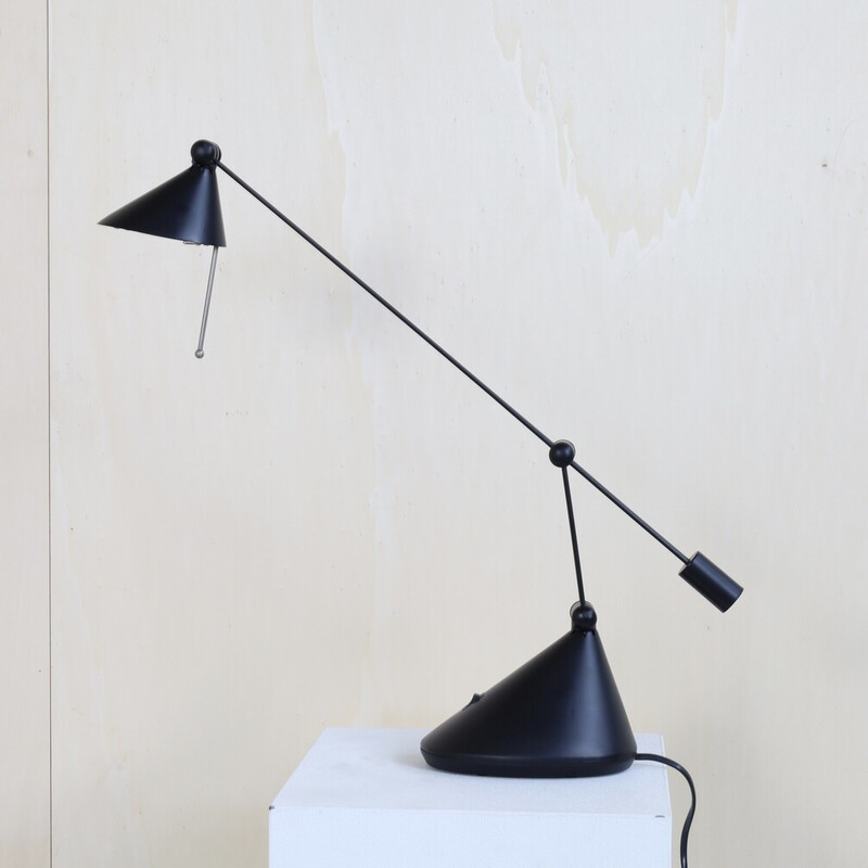 Lampe de bureau postmoderne vintage, 1980