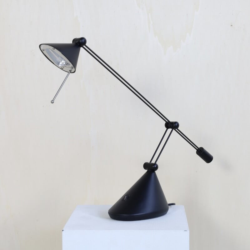 Lampe de bureau postmoderne vintage, 1980