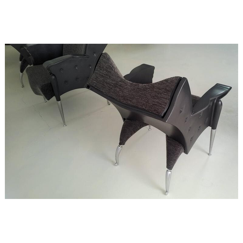 Set of three Maletak lounge chairs by Bořek Šípek - 1990s