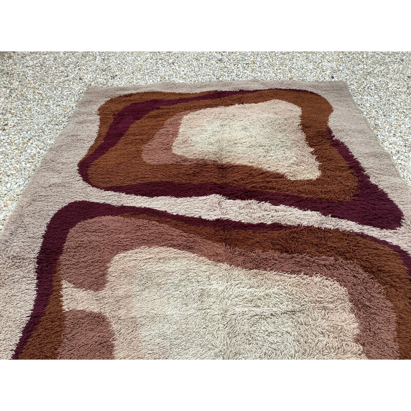 Vintage acrylic rug by Desso, Netherlands 1970