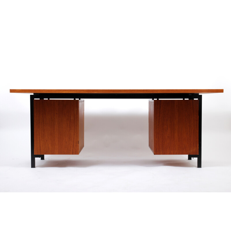 Scrivania vintage Eu02 in teak di Cees Braakman per Pastoe, Paesi Bassi 1960