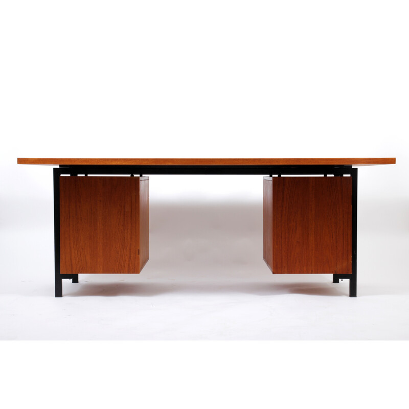 Vintage Eu02 desk in teak by Cees Braakman for Pastoe, Netherlands 1960