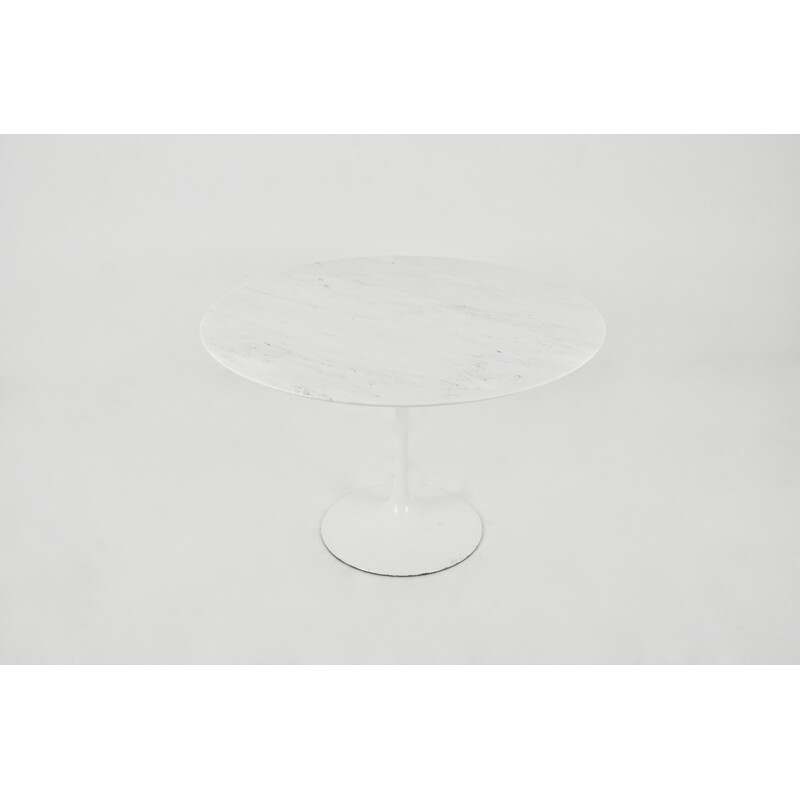 Vintage marmeren tafel van Eero Saarinen voor Knoll International, 1960