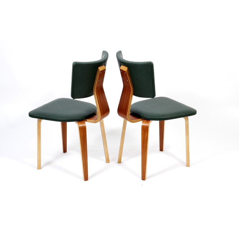Pair of vintage dining chairs by Cor Alons, Netherlands 1949