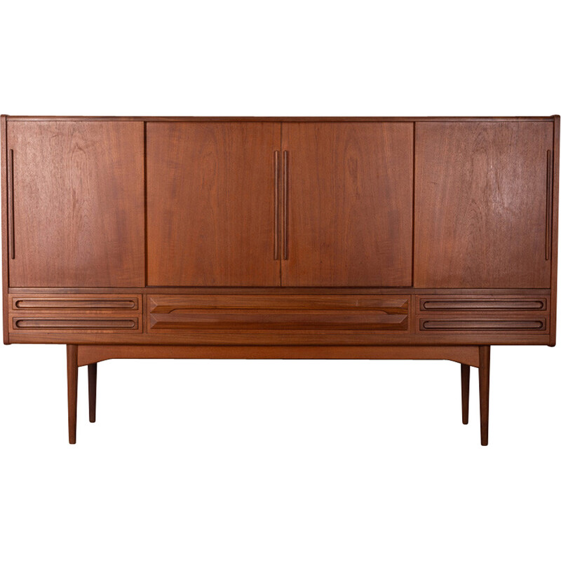 Credenza vintage in legno di teak di Jhoannes Andersen per Uldum Møbelfabrik, 1960