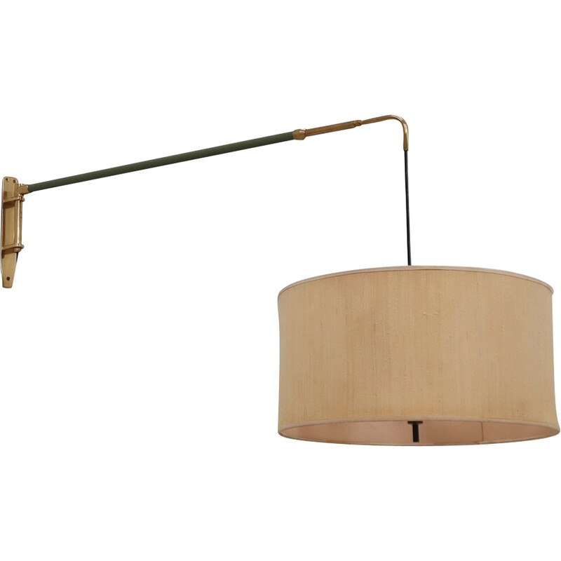 Mid century extendable wall lamp, 1950s