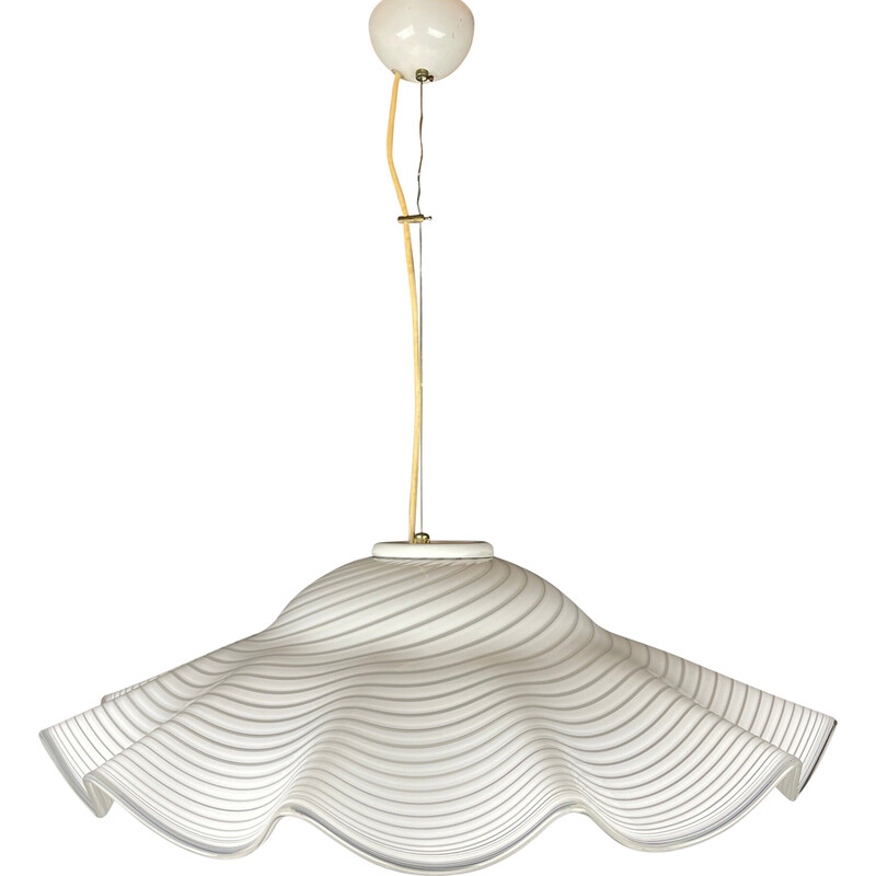 Vintage Murano glass pendant lamp, Italy 1970s