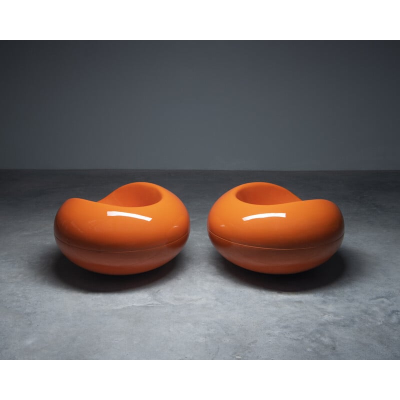 Sillones vintage 'Pastil' de Eero Aarnio para Asko, Finlandia 1960