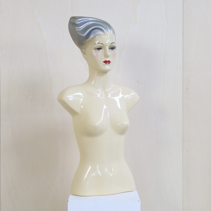 Vintage decorative mannequin, 1980s