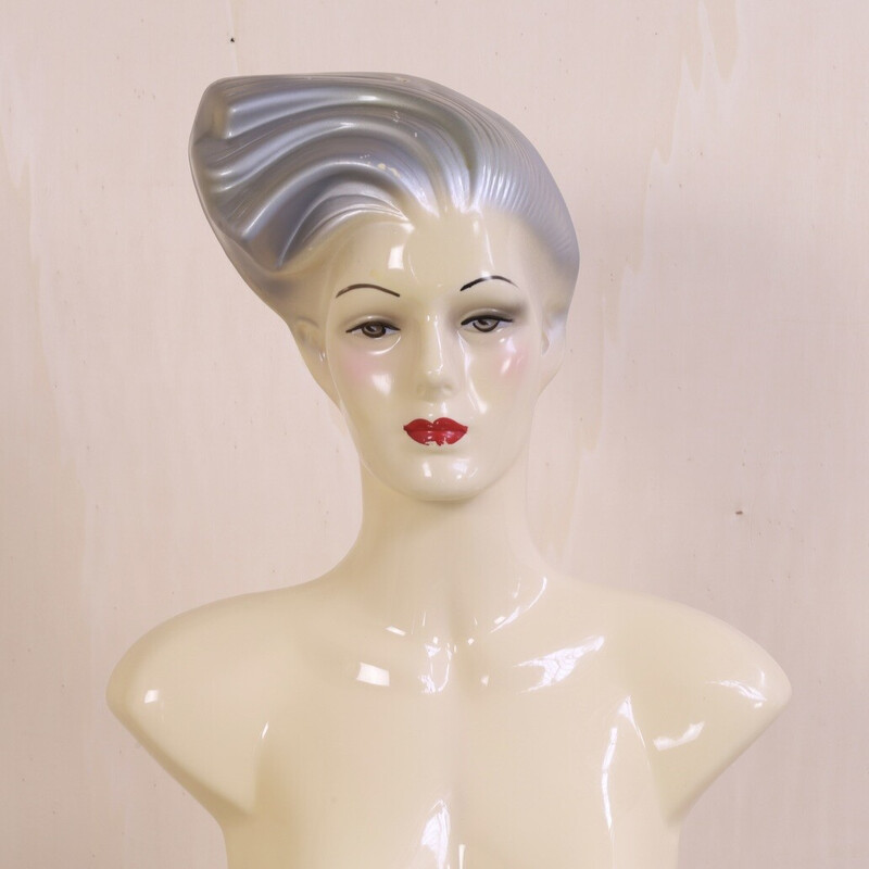 Vintage decorative mannequin, 1980s