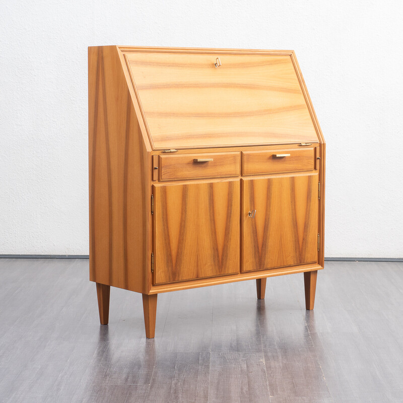 Vintage secretary in walnut, 1960s