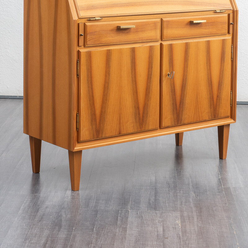 Vintage secretary in walnut, 1960s