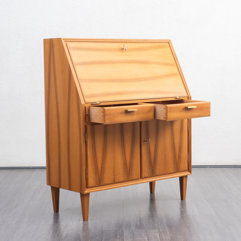 Vintage secretary in walnut, 1960s