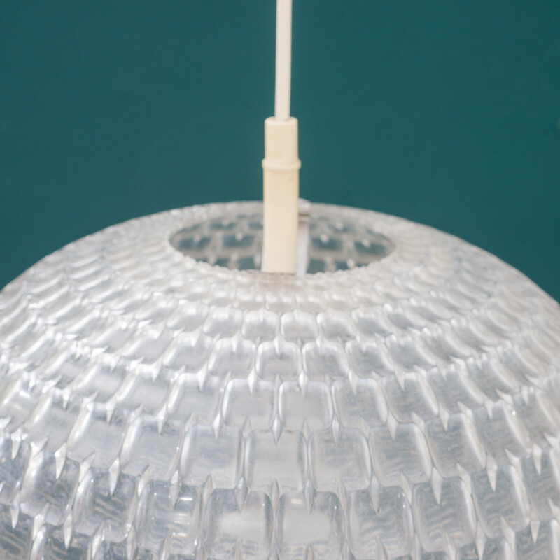 Vintage "Diamantlampe" Pendelleuchte von Aloys Gangkofner für Ecro, 1970er Jahre