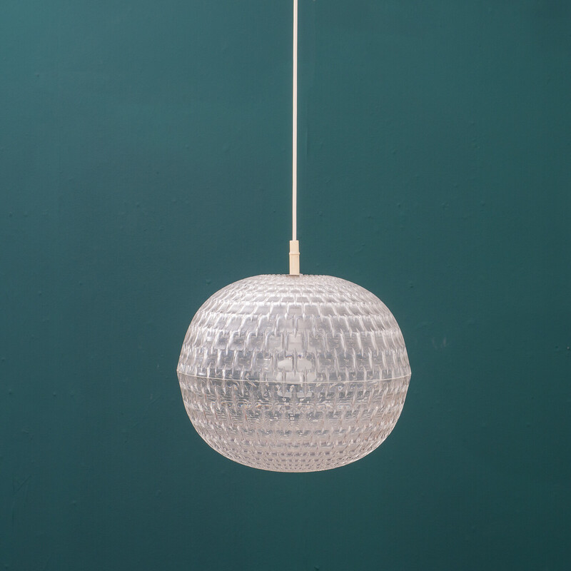 Vintage "diamond lamp" pendant lamp by Aloys Gangkofner for Ecro, 1970s