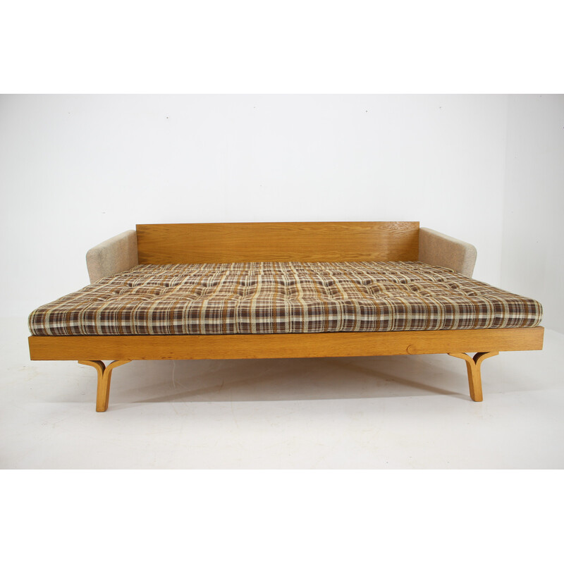 Vintage 3-seater sofa by Drevopodnik Holesov, Czechoslovakia 1970s