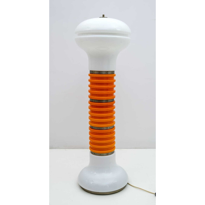 Vintage Italiaanse Murano glazen vloerlamp "Birillo" van Carlo Nason voor Mazzego, 1970.