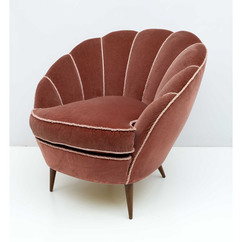 Paire de fauteuils italiens vintage par Gio Ponti pour Isa Bergamo, 1950