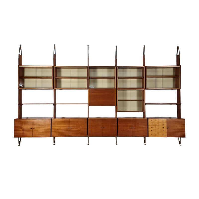 Vintage modular wall unit by Jitona, Czechoslovakia 1960s