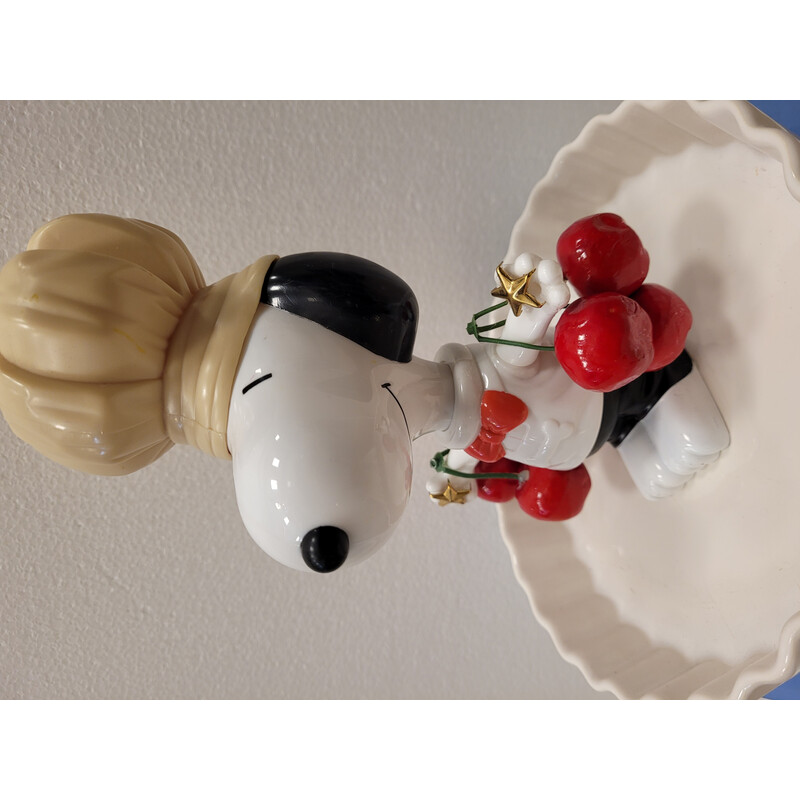 Sculpture vintage "Totem de Snoopy" par Christine Guiglio, France