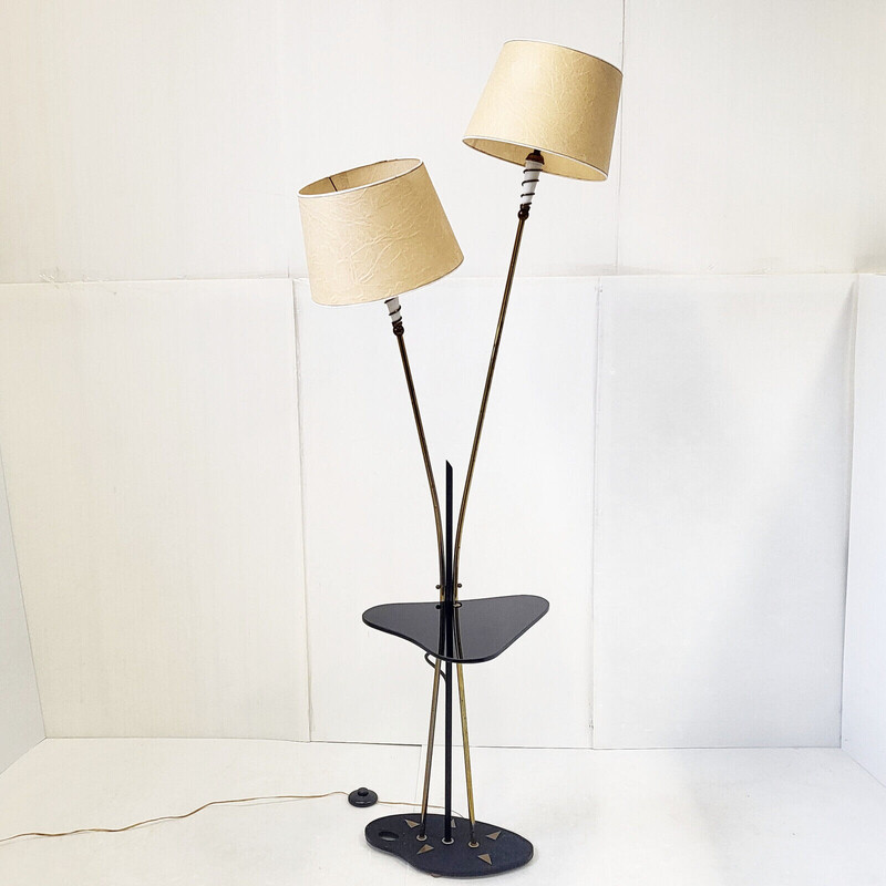 Vintage floor lamp from the Lunel house, 1950