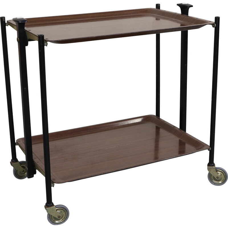 Vintage serving trolley by Bremshey