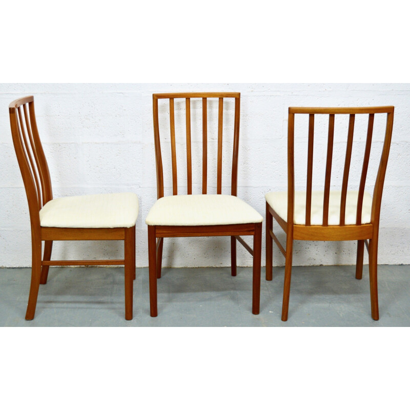 Mid-Century set of 8 Teak Dining Chairs by McIntosh - 1960s