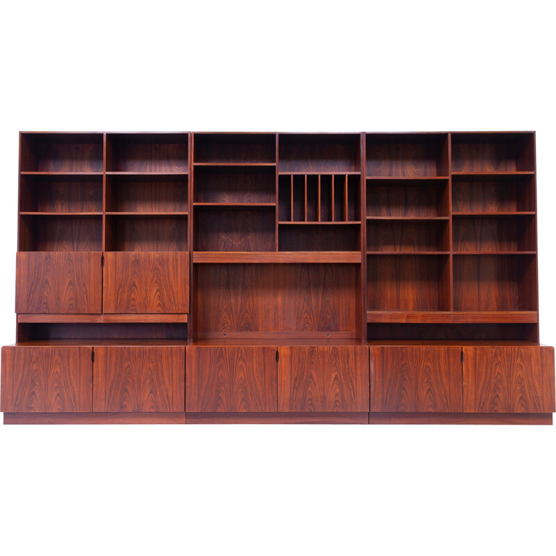 Vintage Danish rosewood bookcase, 1960s