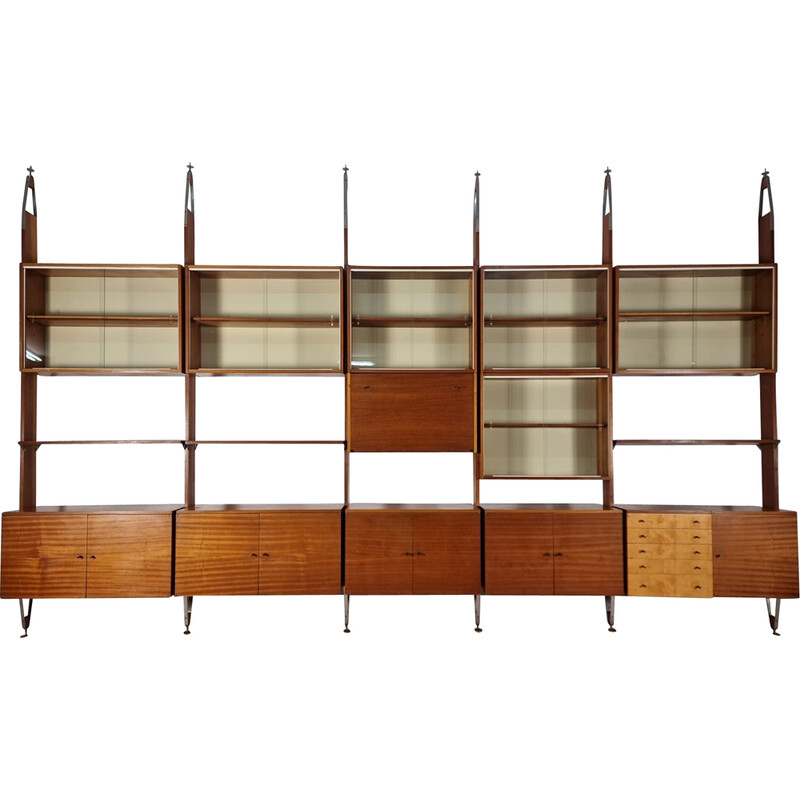 Vintage modular wall unit by Jitona, Czechoslovakia 1960s