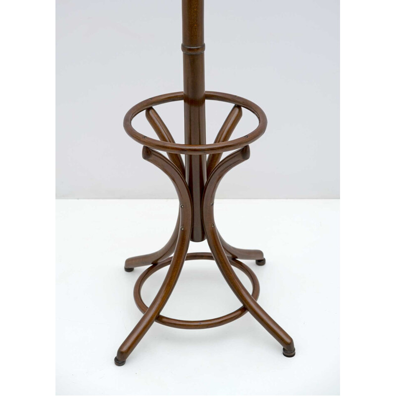 Jugendstil-Kleiderbügel mit Schirmständer von Thonet